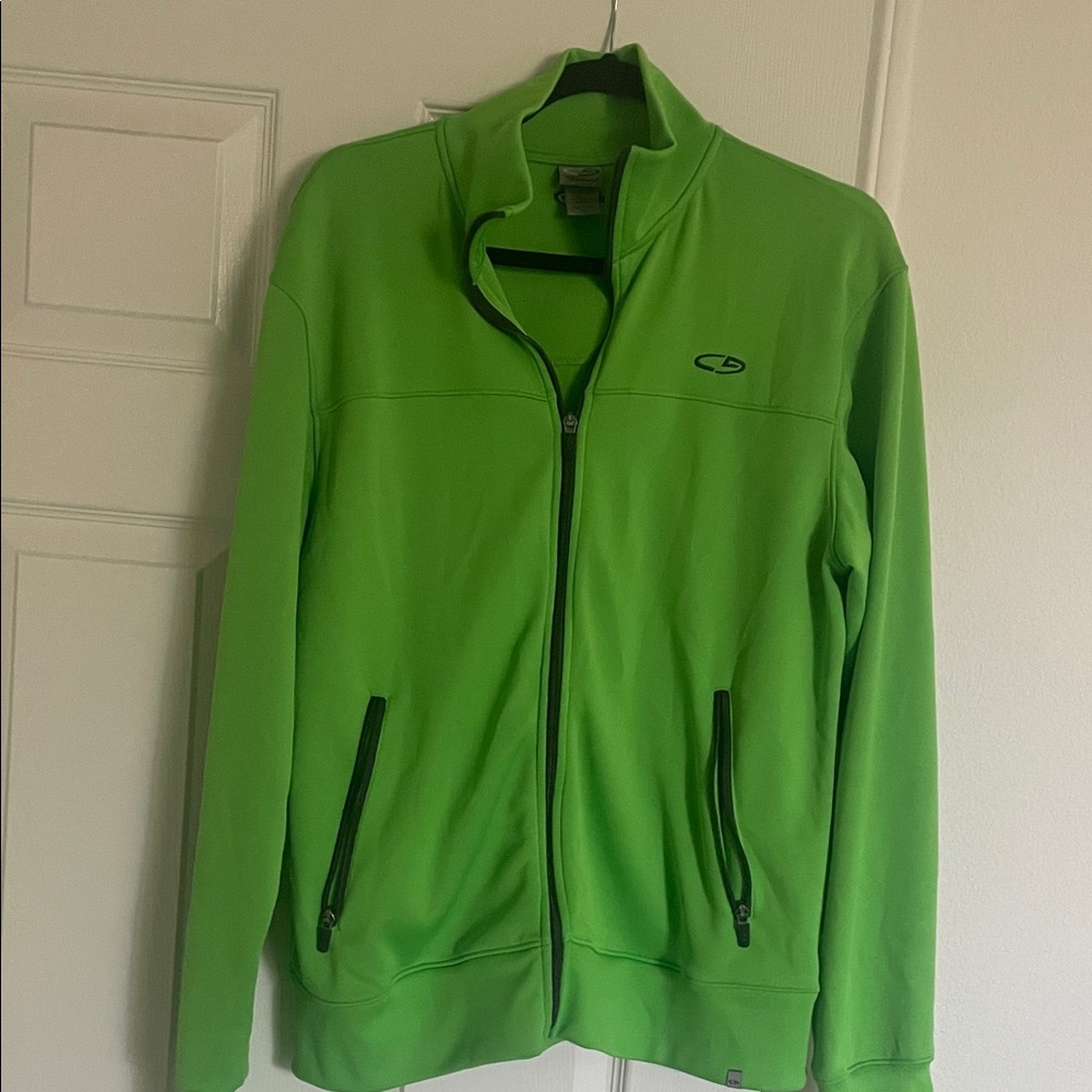 C9 by Champion Lime Green Zip-Up Jacket